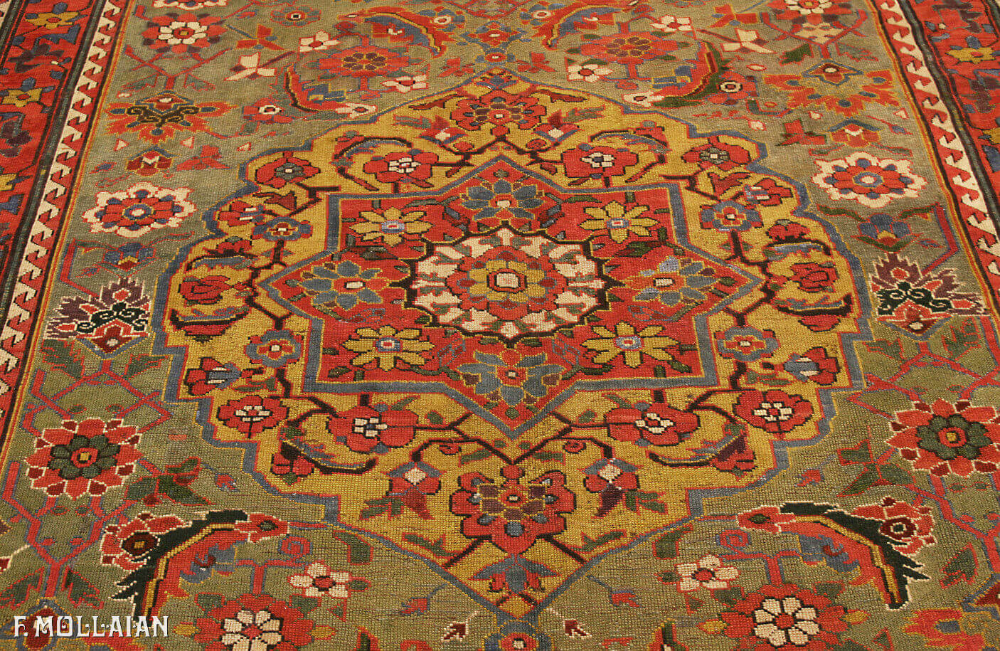 Antique Persian Savog Bolagh Carpet n°:69509865